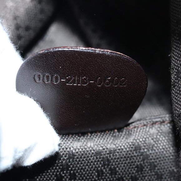 Gucci Dark Brown Nylon Shoulder Bag - Picture 11 of 11
